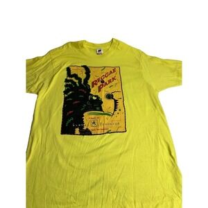 Vintage 1990 Reggae In The Park SAN FRANCISCO T-Shirt XL Hanes 90s‎ KC